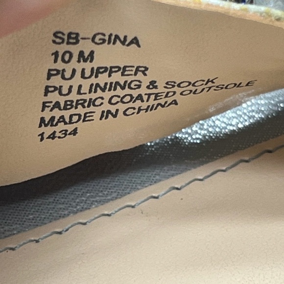 Betsey Johnson Silver “Gina” Rhinestone Heels - Picture 8 of 10